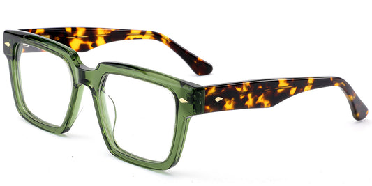 Livingstone – Translucent-Green Glasses