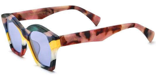 Abisko – Pattern-Yellow Sunglasses