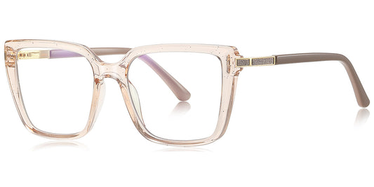 Oia – Translucent-Brown Glasses