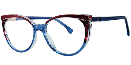 Marigot – Pattern-Blue Glasses
