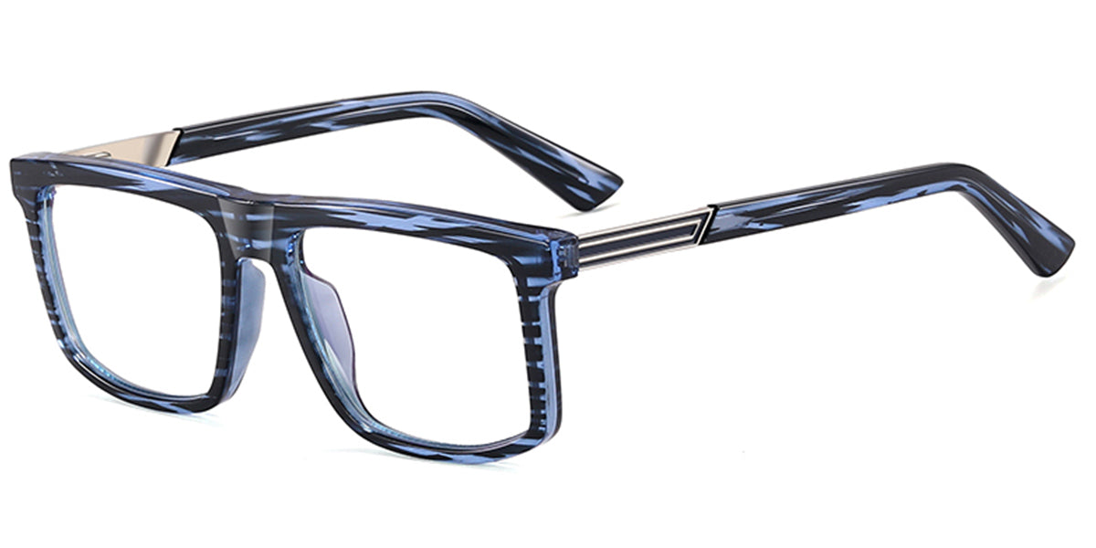Austin – Pattern-Blue Glasses