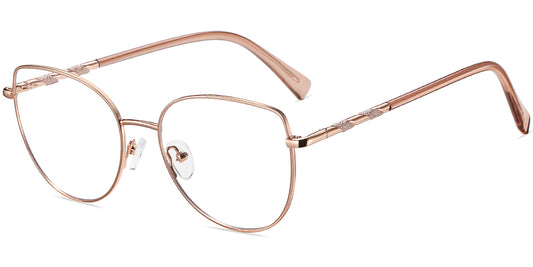 Madison – Rose Gold Glasses