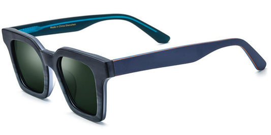 Aspen – Pattern-Blue Sunglasses