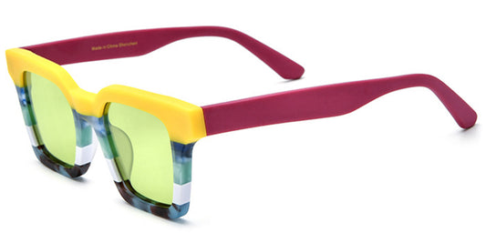 Aspen – Pattern-Yellow Sunglasses