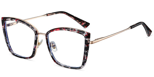 Ferrara – Pattern-Red Glasses