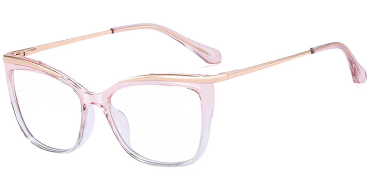 Valencia – Translucent-Pink Glasses
