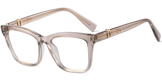 Elvas – Translucent-Brown Glasses