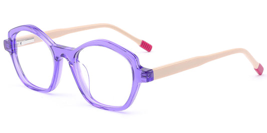 Lisse – Translucent-Purple Glasses