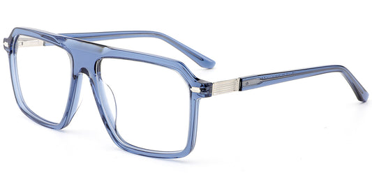 Avarua – Translucent-Blue Glasses