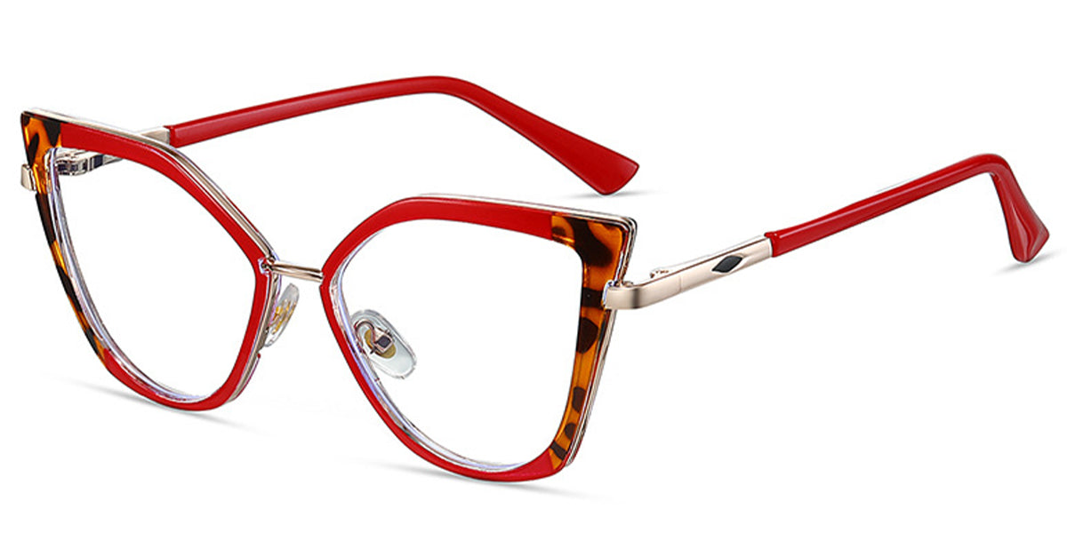 Vienna – Pattern-Red Glasses