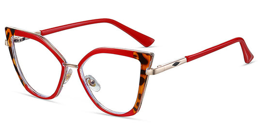 Vienna – Pattern-Red Glasses
