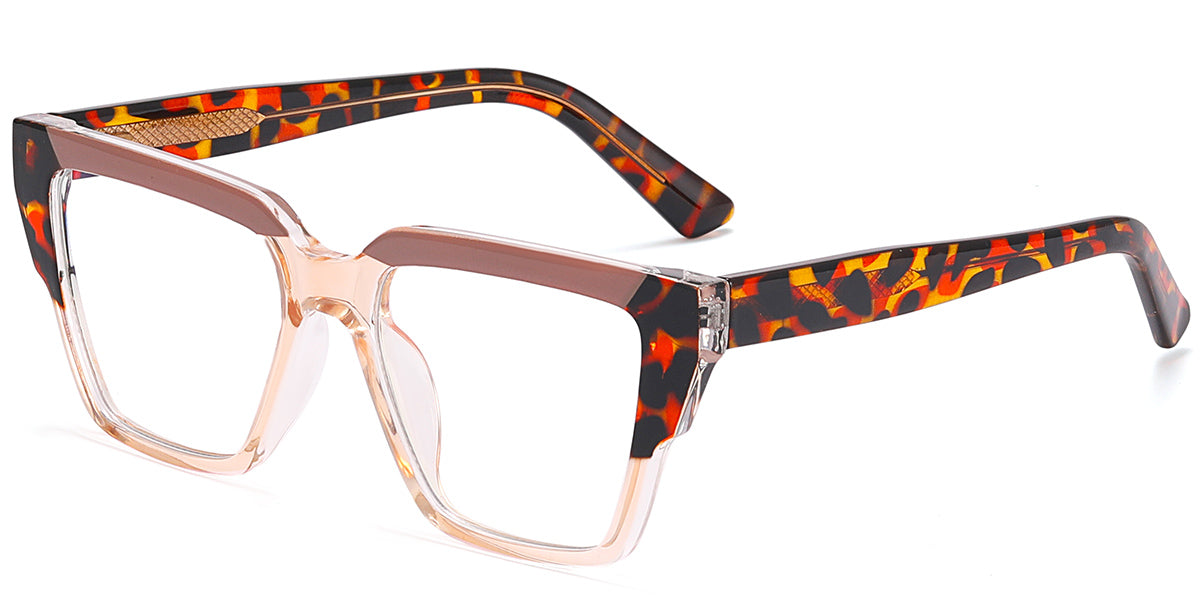 Huntly – Pattern-Brown Glasses