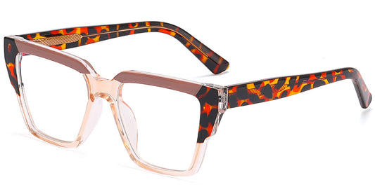 Huntly – Pattern-Brown Glasses