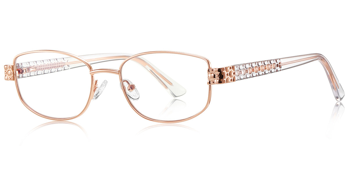 Alexandria – Rose Gold Glasses