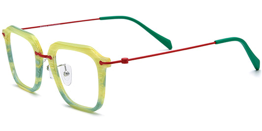 Dijon – Pattern-Yellow Glasses