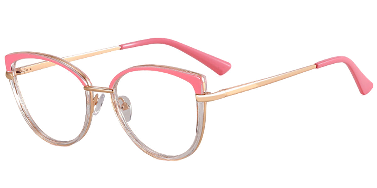 Chania – Pattern-Pink Glasses