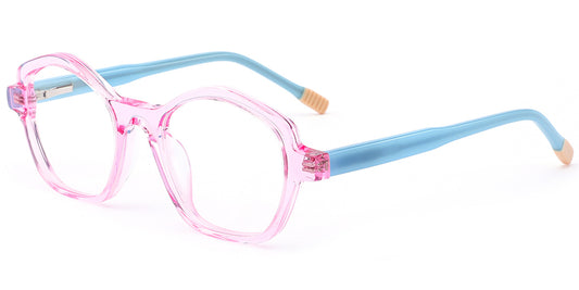 Lisse – Translucent-Pink Glasses
