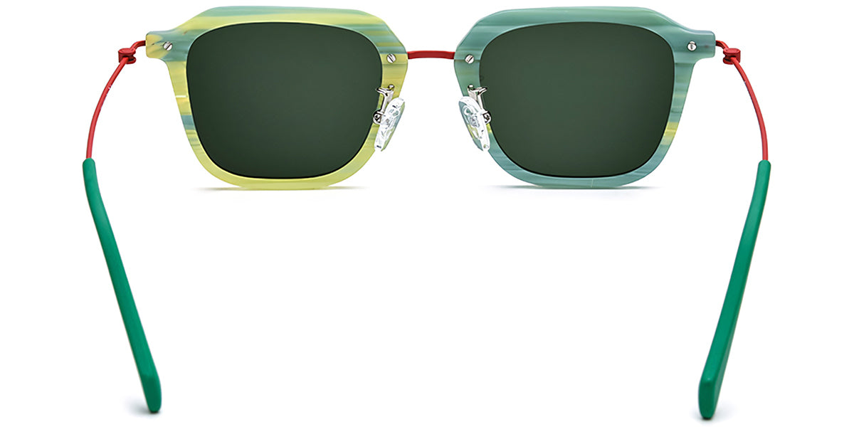 Dijon – Pattern-Yellow Sunglasses