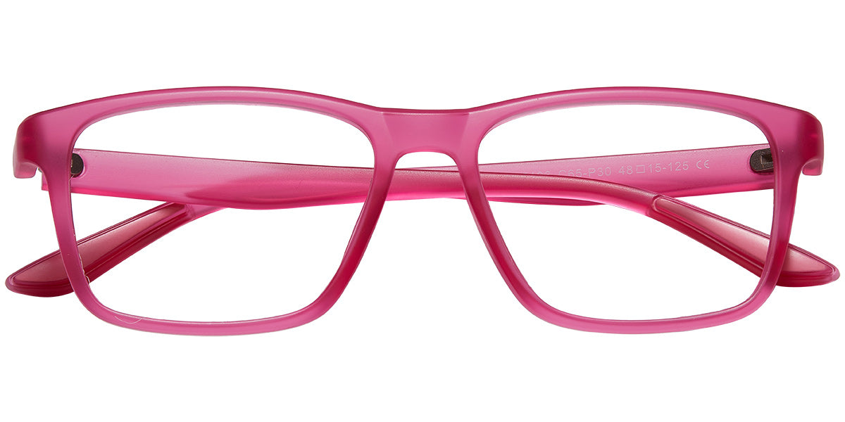 Dallas – Translucent-Rose Glasses