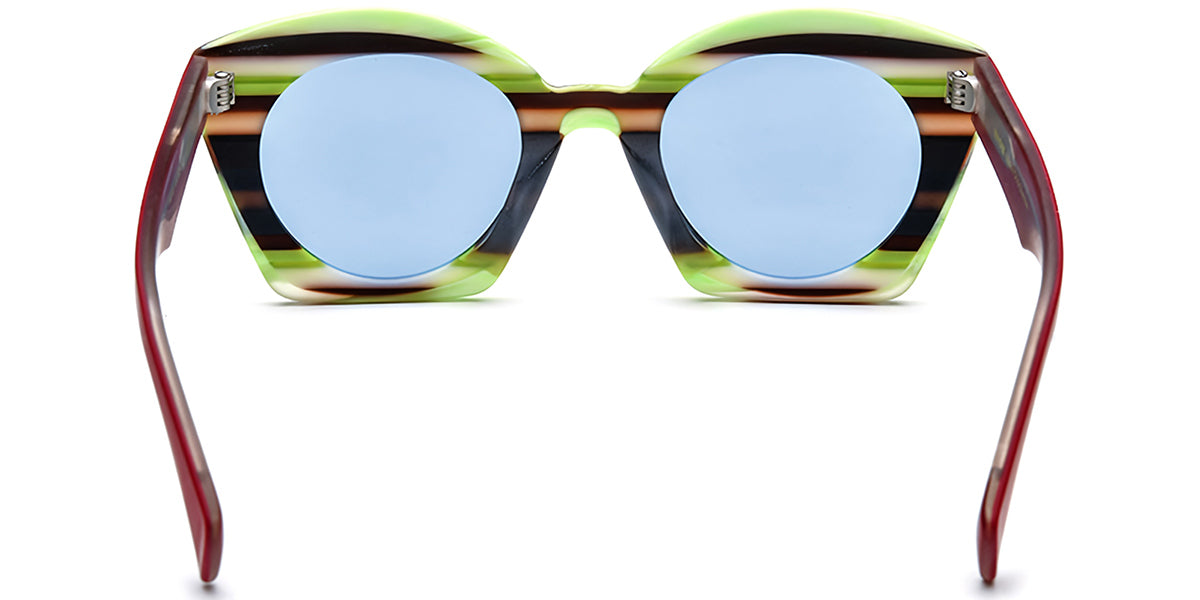 Sequim – Pattern-Green Sunglasses