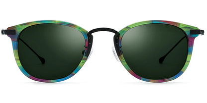 Calvi – Pattern-Green Sunglasses