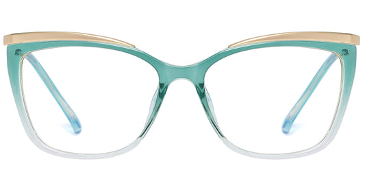 Valencia – Translucent-Green Glasses
