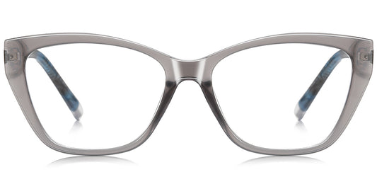 Malia – Translucent-Grey Glasses