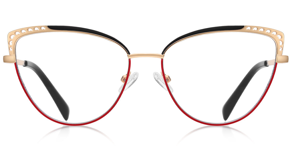 Sofia – Pattern-Black Glasses