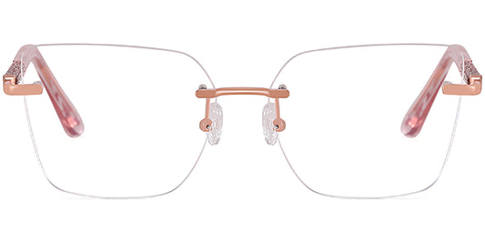 Astana – Translucent-Pink Glasses