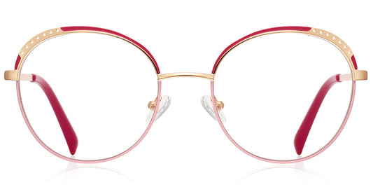 Rosario – Pattern-Red Glasses