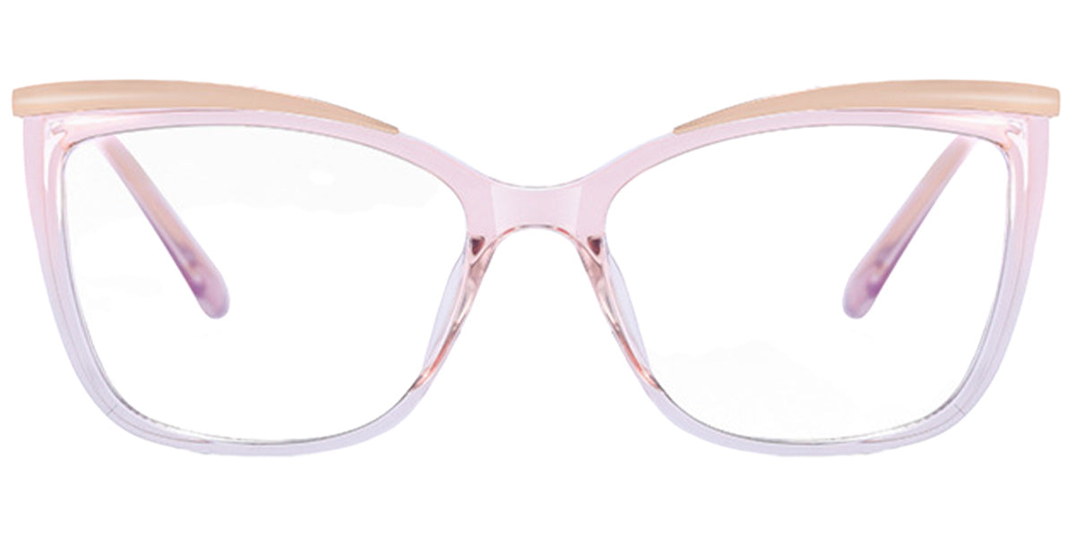 Valencia – Translucent-Pink Glasses