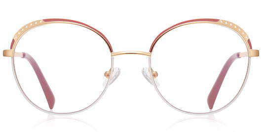 Rosario – Pattern-Pink Glasses