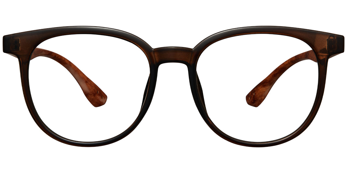 Darwin – Translucent-Brown Glasses