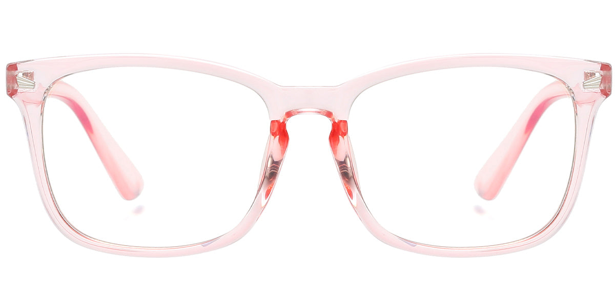 Lagos – Translucent-Pink Glasses