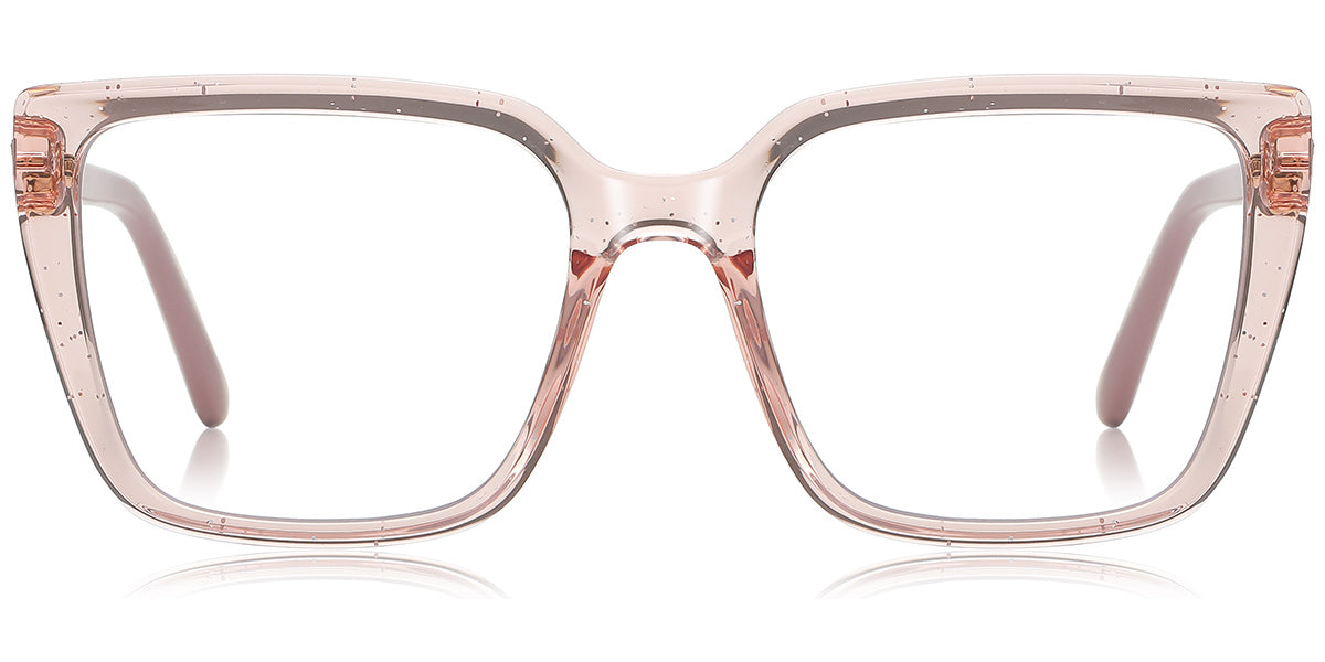 Oia – Translucent-Pink Glasses