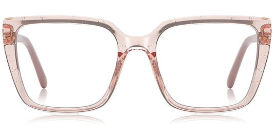 Oia – Translucent-Pink Glasses