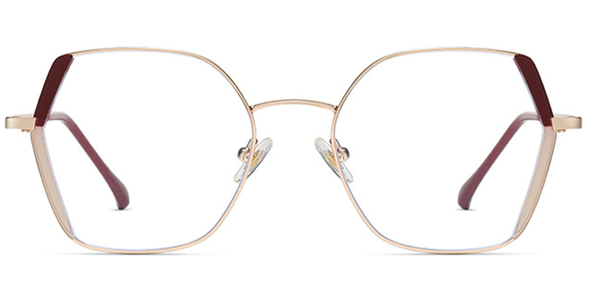 Geneva – Pattern-Red Glasses