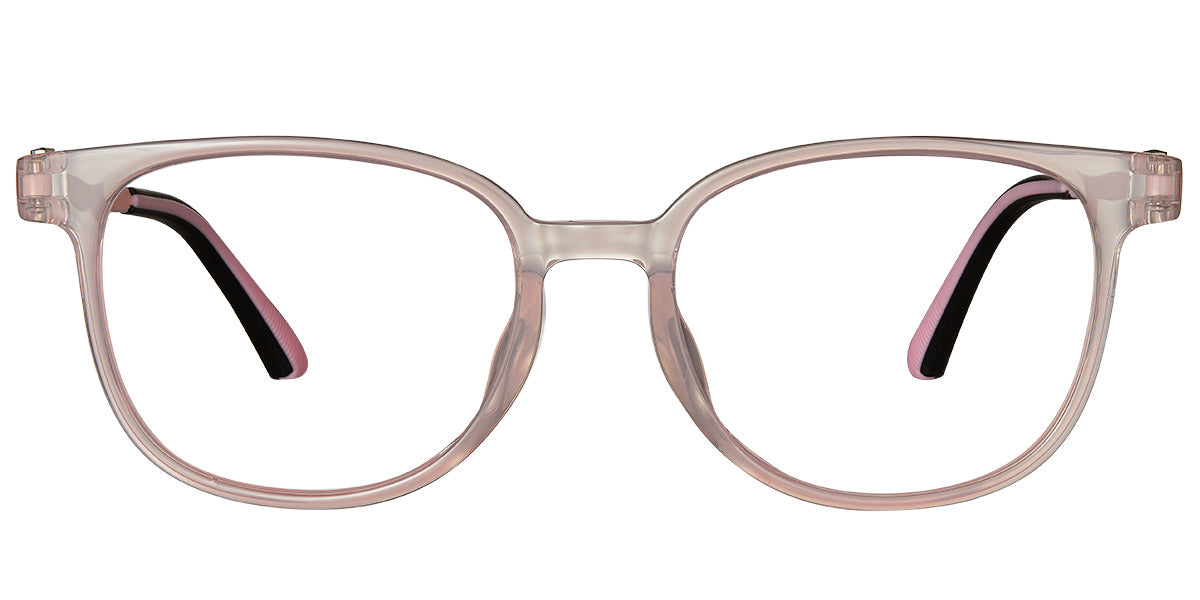 Juneau – Translucent-Pink Glasses