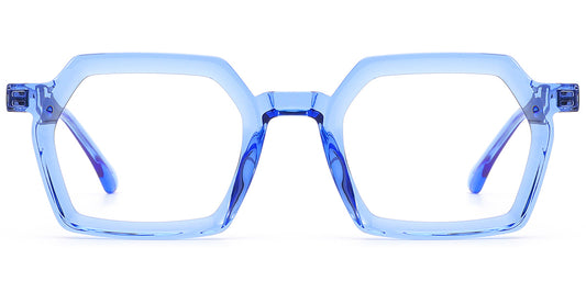 Berkeley – Translucent-Blue Glasses