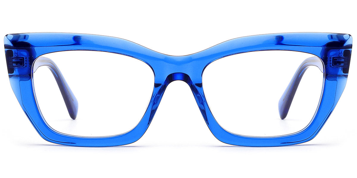 Modena – Translucent-Blue Glasses