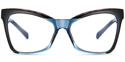 Kemi – Pattern-Blue Glasses