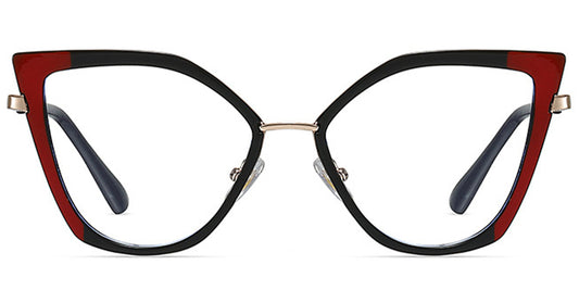 Vienna – Pattern-Black Glasses