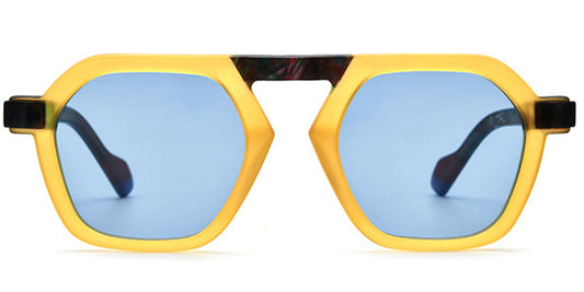 Accra – Pattern-Yellow Sunglasses
