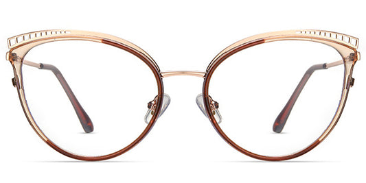 Atlanta – Pattern-Brown Glasses