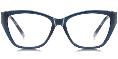 Malia – Translucent-Blue Glasses