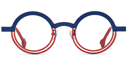 Halifax – Pattern-Blue Glasses