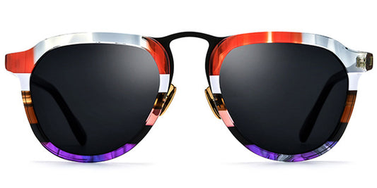 Kazan – Pattern-Black Sunglasses
