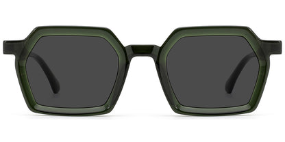 Berkeley – Translucent-Green Sunglasses