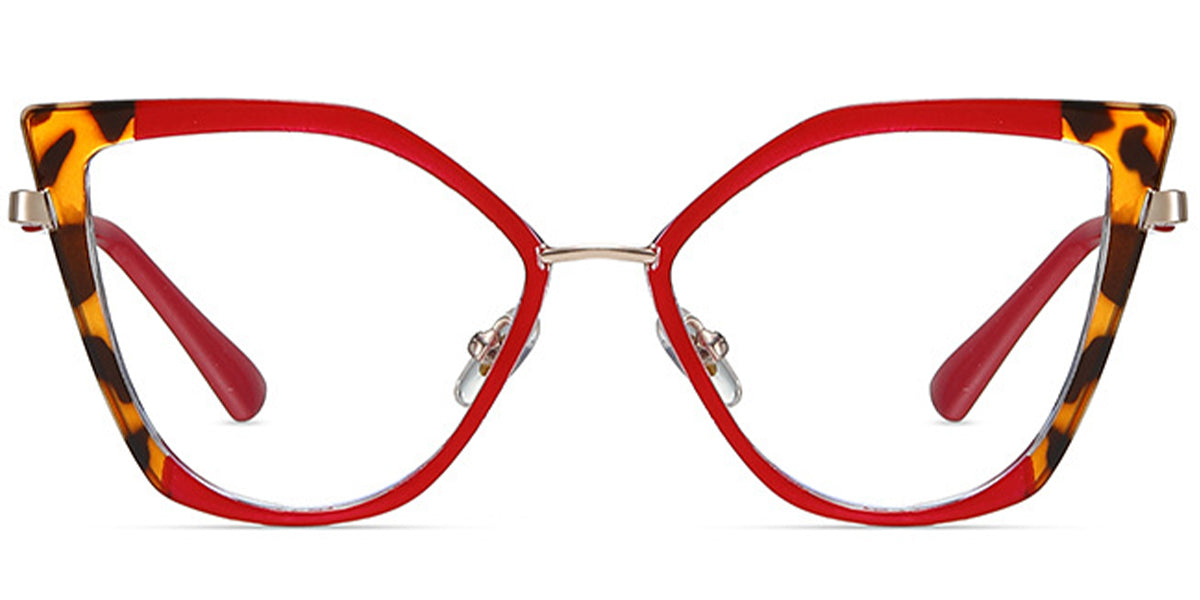 Vienna – Pattern-Red Glasses