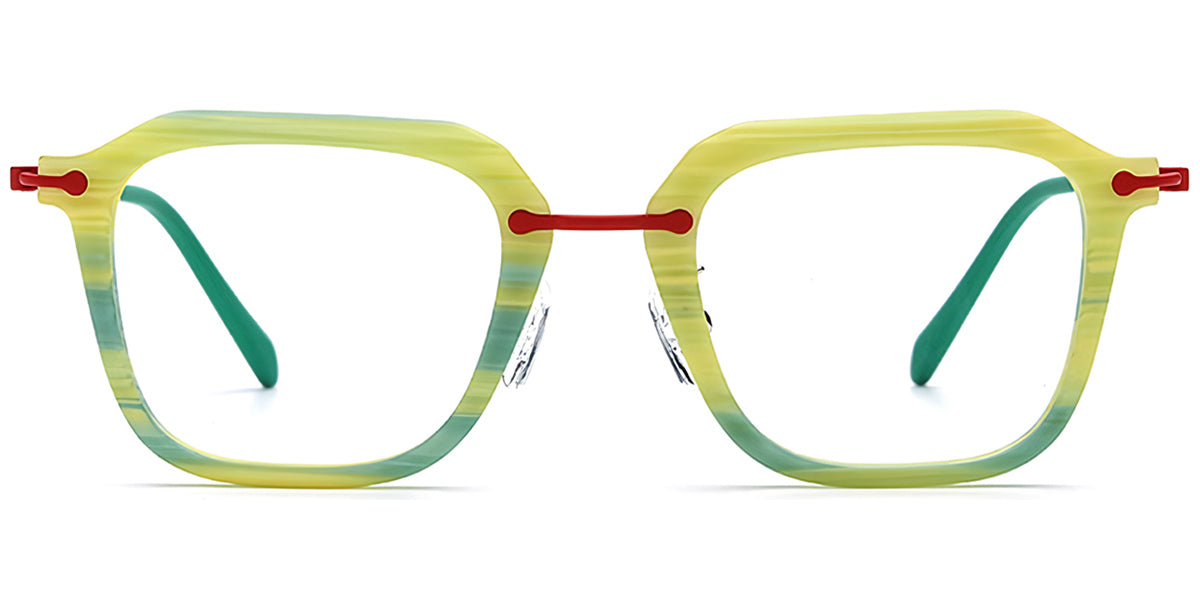 Dijon – Pattern-Yellow Glasses